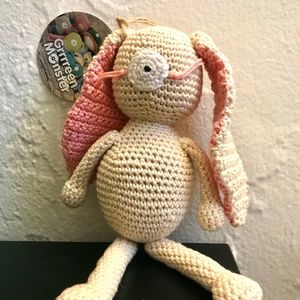 Handmade Ecofriendly Crochet Bunny Plush Doll